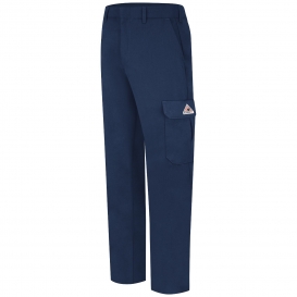 Bulwark Cargo Pocket Work Pant DOE Logo Navy PMU2NV