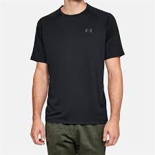 Under Armour Men's Tech™ 2.0 Short Sleeve DOE Logo Black 1326413-001