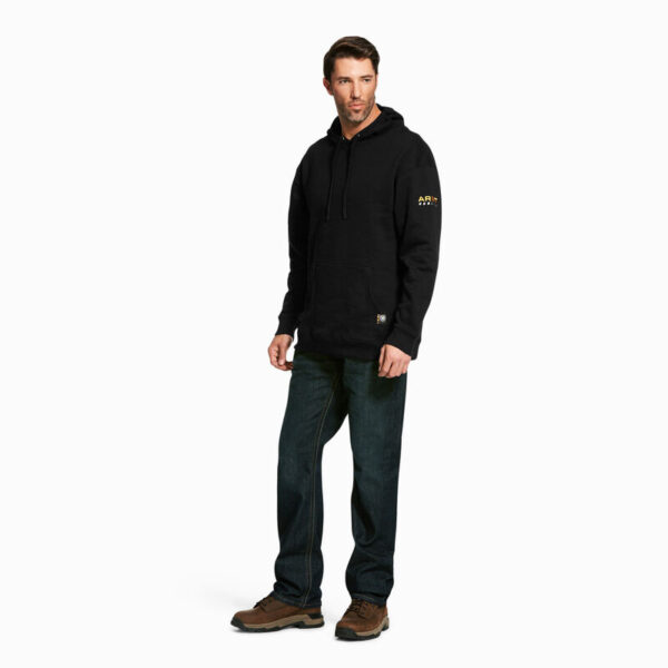 Ariat Rebar Workman Hoodie DOE Logo 10020792 - Image 2