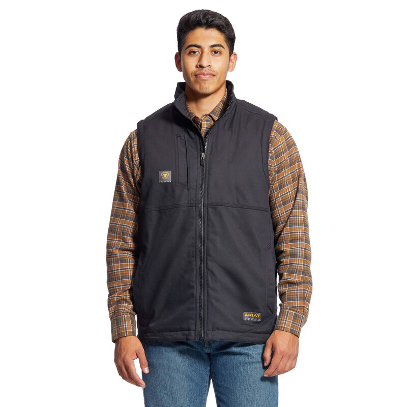 Ariat Rebar DuraCanvas Vest DOE Logo 10023933