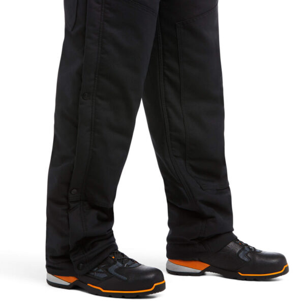 Ariat Rebar DuraCanvas Stretch Insulated Bib DOE Logo 10032485 - Image 3