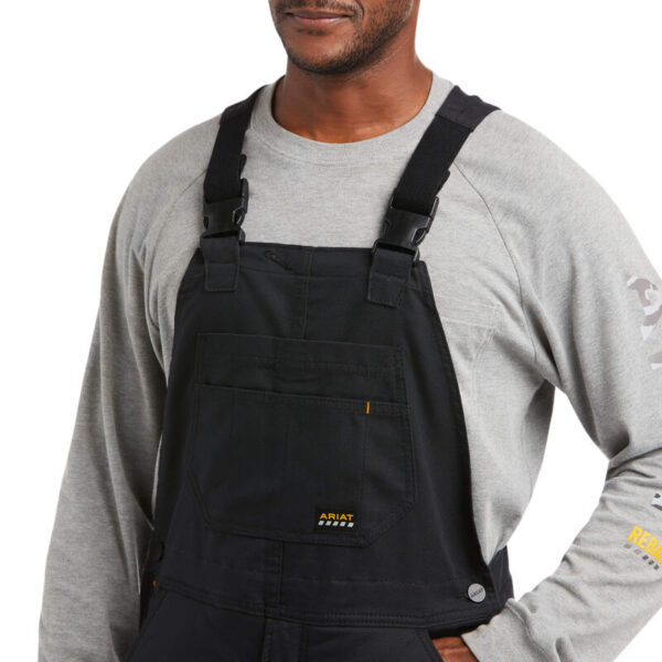 Ariat Rebar DuraCanvas Stretch Insulated Bib DOE Logo 10032485 - Image 4