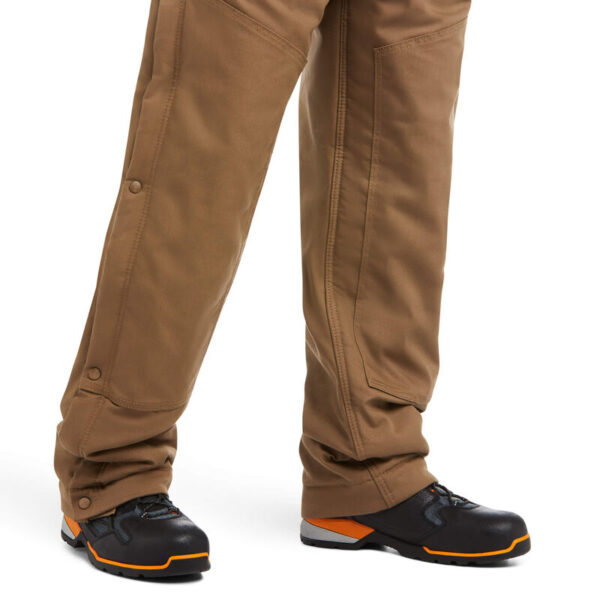 Ariat Rebar DuraCanvas Stretch Insulated Bib DOE Logo 10032505 - Image 3