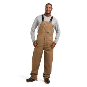 Ariat Rebar DuraCanvas Stretch Insulated Bib DOE Logo 10032505