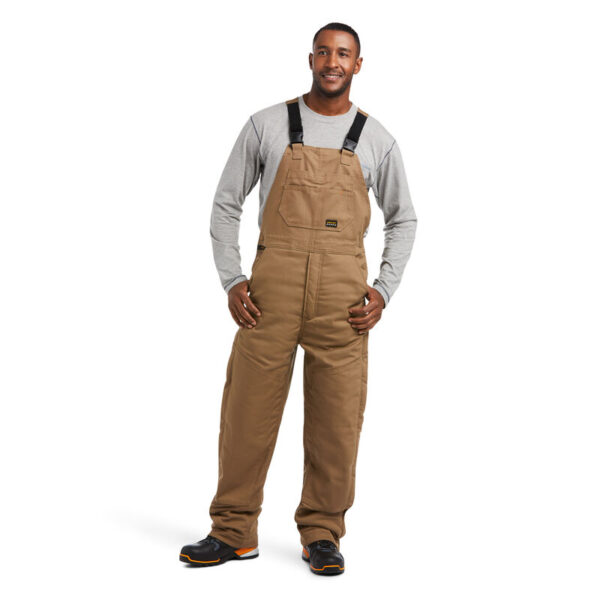 Ariat Rebar DuraCanvas Stretch Insulated Bib DOE Logo 10032505