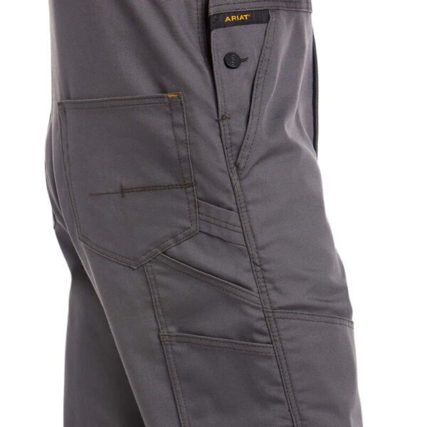 Ariat Rebar DuraCanvas Unlined Bib DOE Logo 10034653 - Image 4