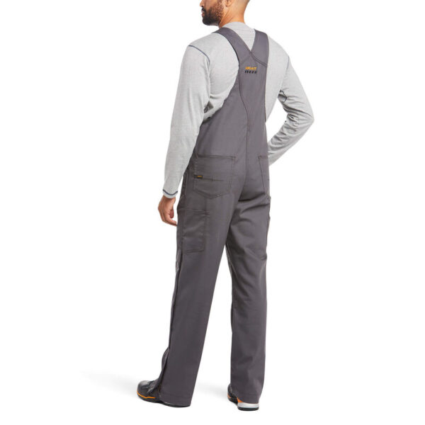 Ariat Rebar DuraCanvas Unlined Bib DOE Logo 10034653 - Image 2