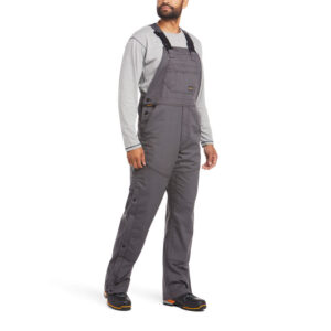 Ariat Rebar DuraCanvas Unlined Bib DOE Logo 10034653