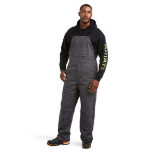 Ariat Rebar DuraCanvas Stretch Insulated Bib DOE Logo 10036680