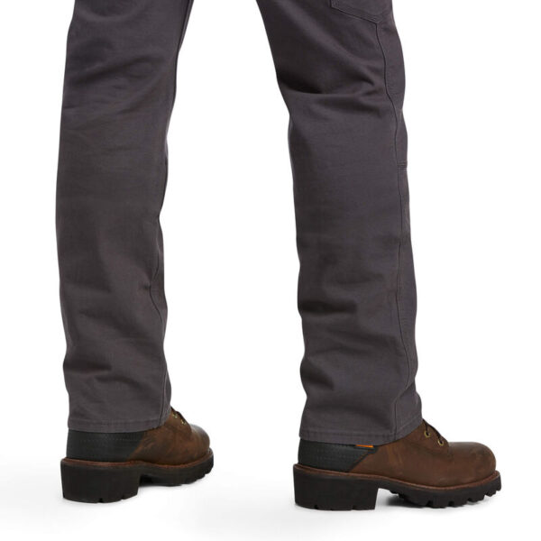 Ariat Rebar M7 Slim DuraStretch Made Tough Double Front Straight Pant DOE Logo 10036736 - Image 4