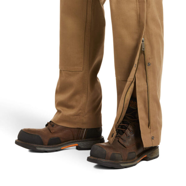 Ariat Rebar DuraCanvas Unlined Bib DOE Logo 10036798 - Image 3