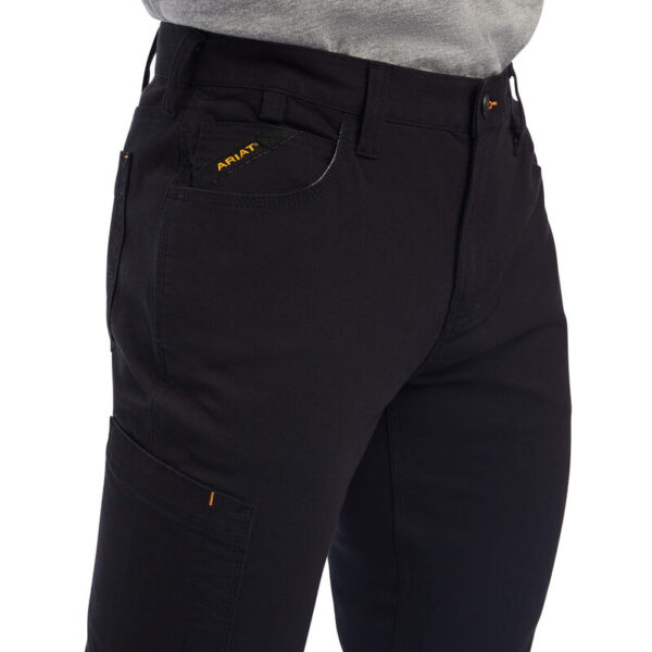 Ariat Rebar M7 DuraStretch Made Tough Straight Pant DOE Logo 10041080 - Image 4