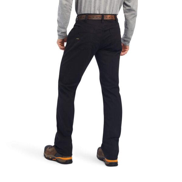 Ariat Rebar M4 Low Rise DuraStretch Made Tough Stackable Straight Leg Pant DOE Logo 10041083 - Image 2