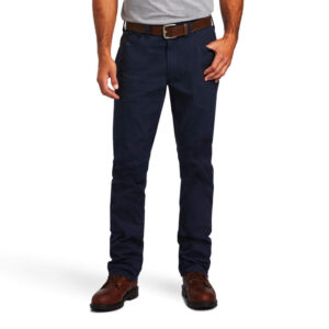 Ariat Rebar M4 Low Rise DuraStretch Made Tough Stackable Straight Leg Pant DOE Logo 10041084