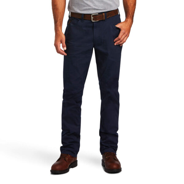 Ariat Rebar M4 Low Rise DuraStretch Made Tough Stackable Straight Leg Pant DOE Logo 10041084
