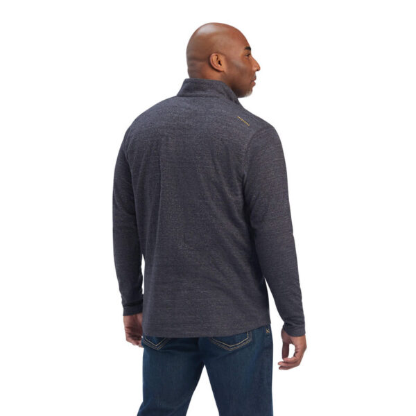 Ariat Rebar Foundation 1/4 Zip Shirt DOE Logo 10041415 - Image 3