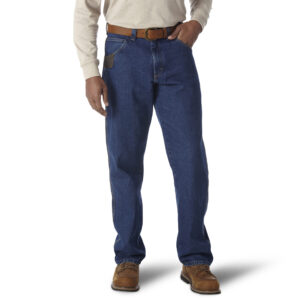 Wrangler Riggs Workwear Carpenter DOE Logo Antique Indigo 3W020AI