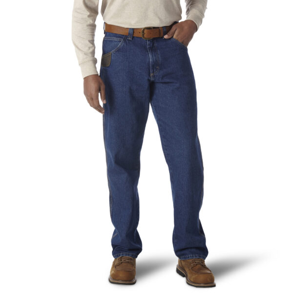 Wrangler Riggs Workwear Carpenter DOE Logo Antique Indigo 3W020AI