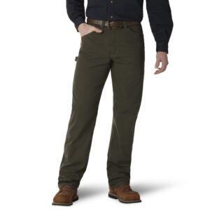 Wrangler Riggs Workwear Carpenter Pant DOE Logo Loden 3W020LD