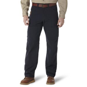 Wrangler Riggs Workwear Ripstop Ranger Cargo Pant DOE Logo Navy 3W060NY