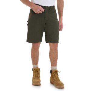 Wrangler Riggs Workwear Carpenter Short DOE Logo Loden 3W320LD