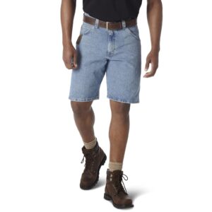 Wrangler Riggs Workwear Carpenter Short DOE Logo Vintage Indigo 3W320VI
