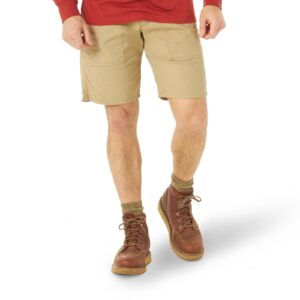 Wrangler Riggs Workwear Regular Fit Work Short DOE Logo Golden Khaki 3W341GK