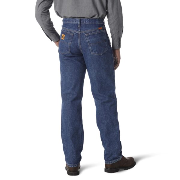 Wrangler Riggs Workwear FR Flame Resistant Relaxed Fit Jean DOE Logo FR3W050 - Image 2