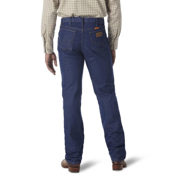 Wrangler FR Flame Resistant Regular Fit Lightweight Denim Jean Prewash DOE Logo FR47MLW - Image 2