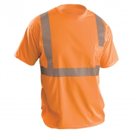 Occunomix Classic Standard Wicking Birdseye Orange DOE Logo LUX-SSETP2B-OR