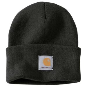 Carhartt Knit Cuffed Beanie Black A18