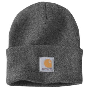 Carhartt Knit Cuffed Beanie Coal Heather A18