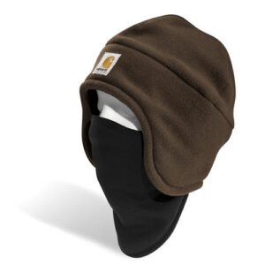 Carhartt Fleece 2-in-1 Headwear Dark Brown A202-DKB