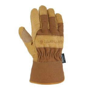 Carhartt Insulated Grain Leather Safety Cuff Work Glove 513