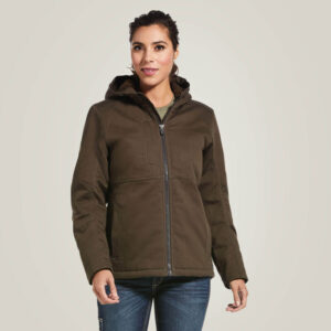 Ariat Women's Rebar DuraCanvas Insulated Jacket Wren with DOE Logo 10032918-DOE