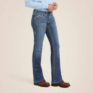 Ariat FR DuraStretch Entwined Boot Cut Jean with DOE Logo 10019544-PTX