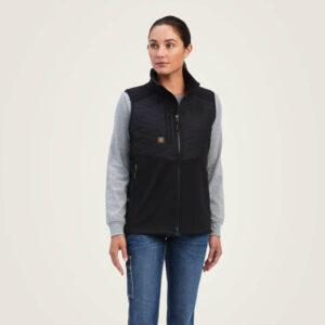 Ariat Cloud 9 Insulated Vest Black with DOE Logo 10041473-PTX
