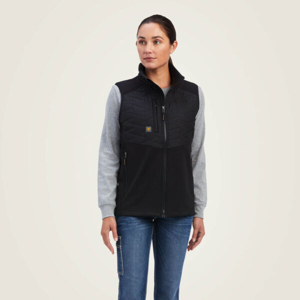 Ariat Cloud 9 Insulated Vest Black with DOE Logo 10041473-PTX