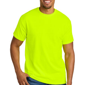 Gildan® - DryBlend® 50 Cotton/50 Poly T-Shirt Safety Green with DOE Logo 8000SG-DOE