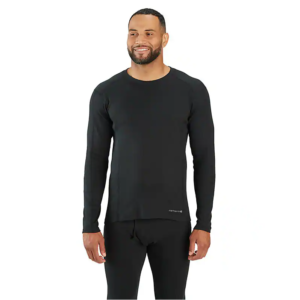 Carhartt Midweight Stretch Cotton Rib Base Layer Crewneck Black UM0269M-BLK-PTX