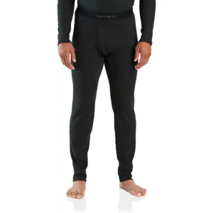 Carhartt Midweight Stretch Cotton Rib Base Layer Pant Black UM0270M-BLK-PTX