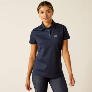 Ariat Rebar Foreman Polo Navy with DOE Logo 10048607-PTX