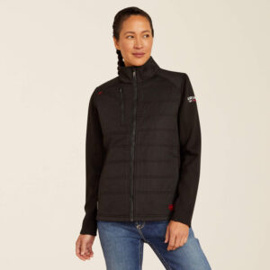 Ariat FR Cloud 9 2.0 Insulated Jacket Black with DOE Logo 10052015-PTX