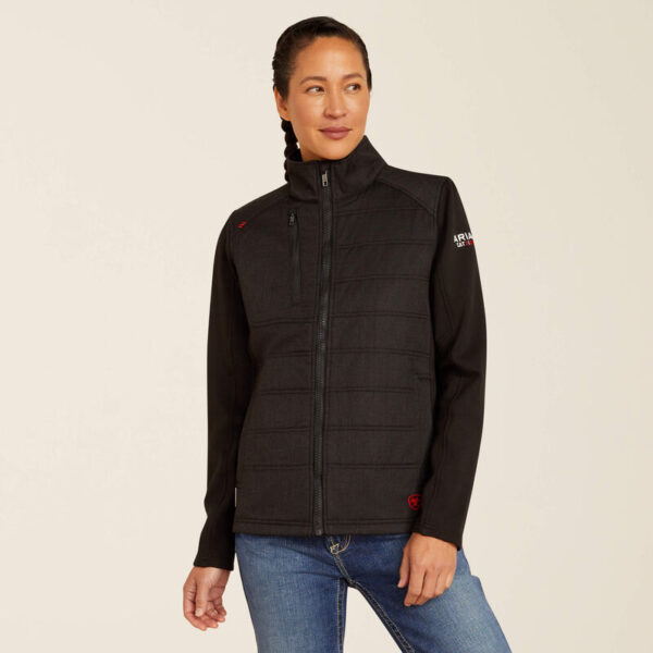 Ariat FR Cloud 9 2.0 Insulated Jacket Black with DOE Logo 10052015-PTX