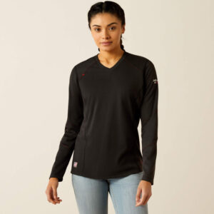 Ariat FR Primo Baselayer Black with DOE Logo 10052094-PTX