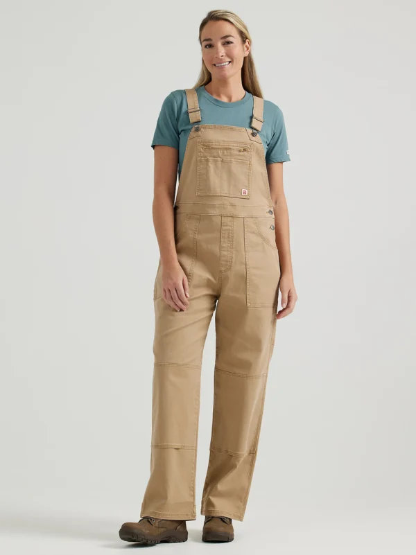 Wrangler Riggs Workwear Relaxed Work Overall Tigers Eye with DOE Logo 112343972-PTX