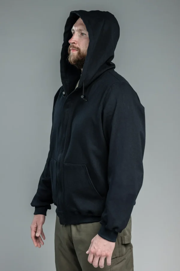 DriFire FR Heavyweight Full Zip Hoodie Navy with DOE Logo SWSI2Z-PTX