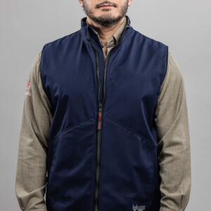 DriFire FR Fleece Lined Vest with DOE Logo DF2CMG2VNB-PTX