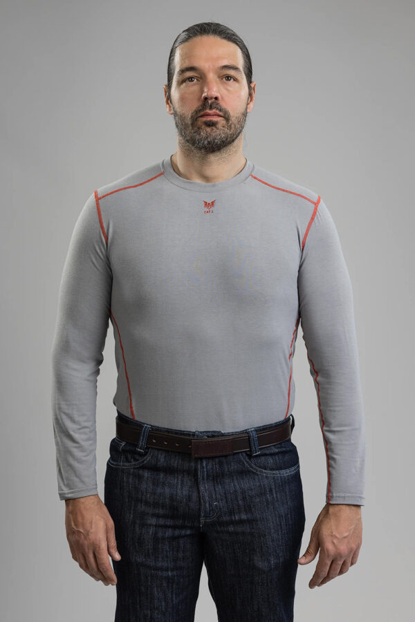 DriFire Prime FR Long Sleeve T-Shirt with DOE Logo DF2CM762PLSRG-PTX