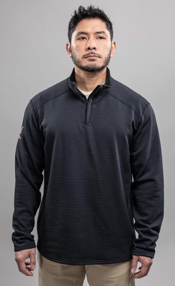 DriFire Power Grid FR 1/4 Zip Fleece with DOE Logo SWSFWQZ-PTX